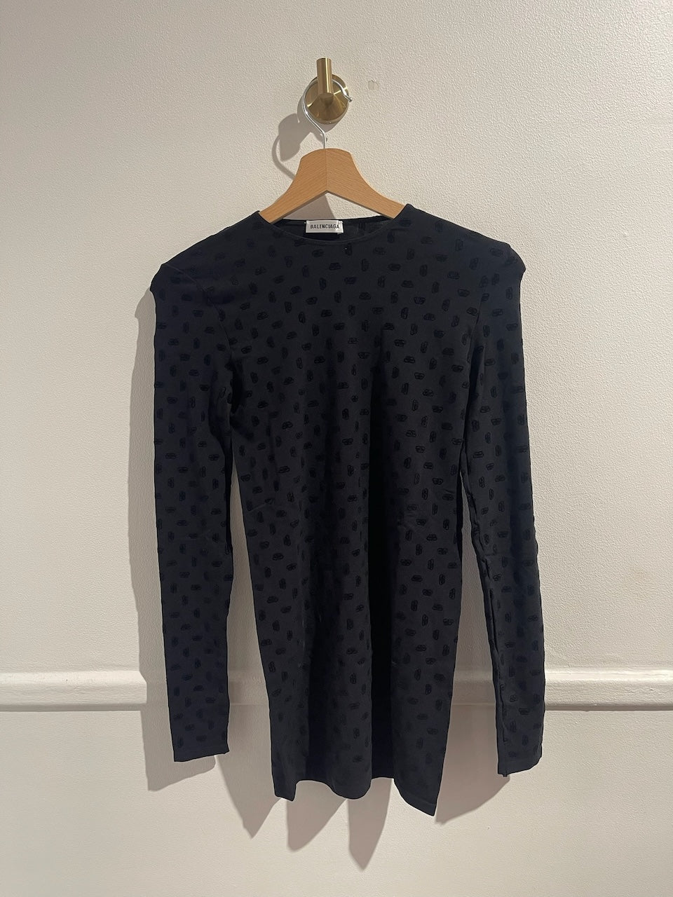 Top Balenciaga noir T.M