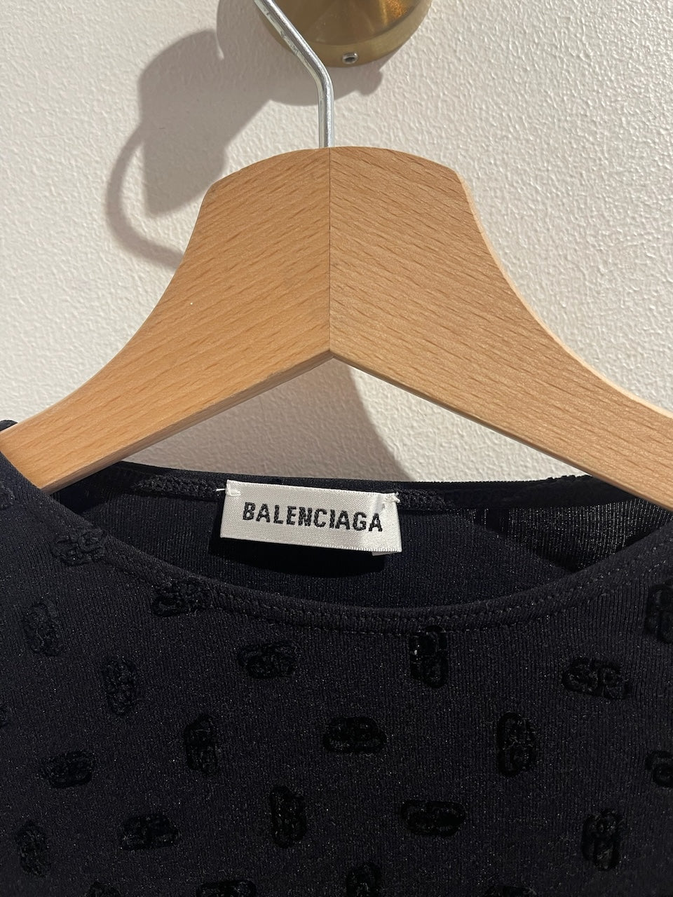Top Balenciaga noir T.M