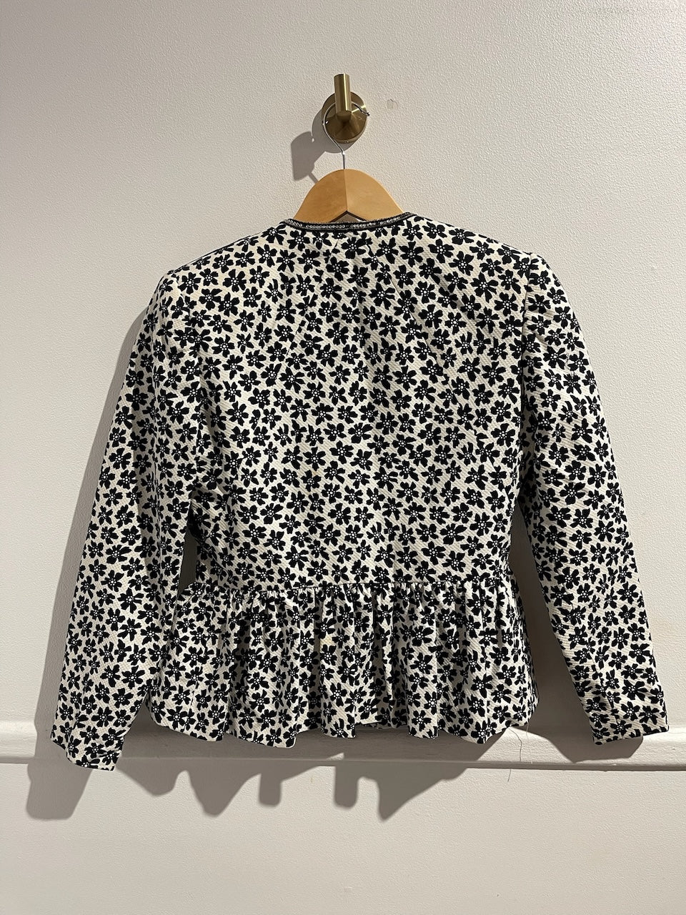 Veste Lanvin noire et blanche T.34