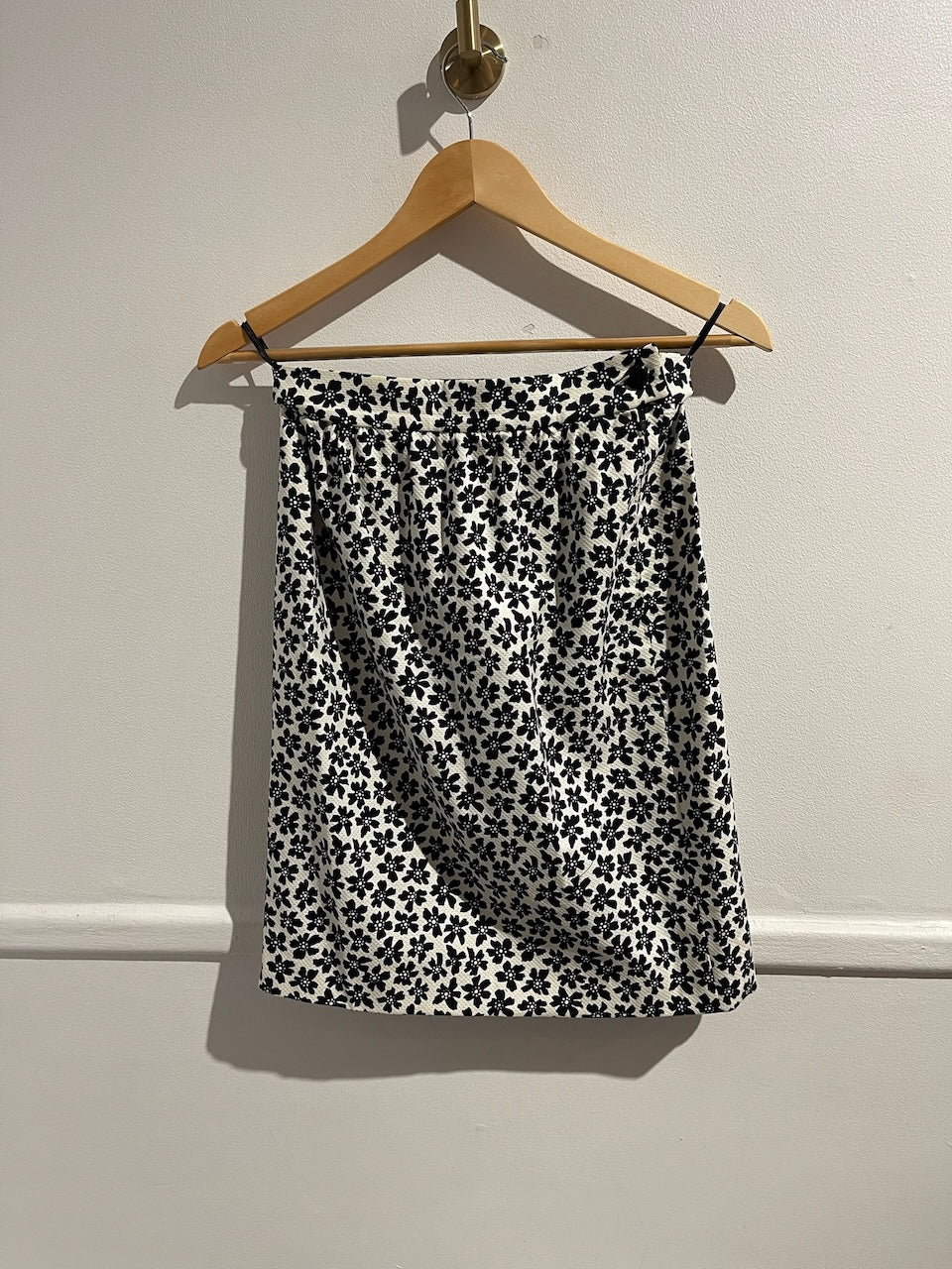 Jupe Lanvin noire et blanche T.34