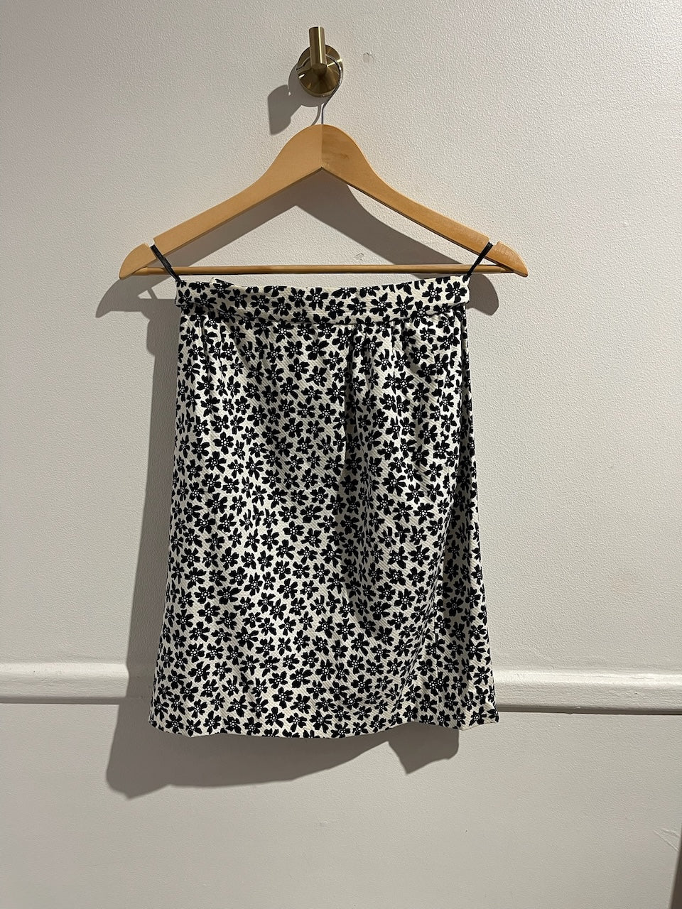Jupe Lanvin noire et blanche T.34