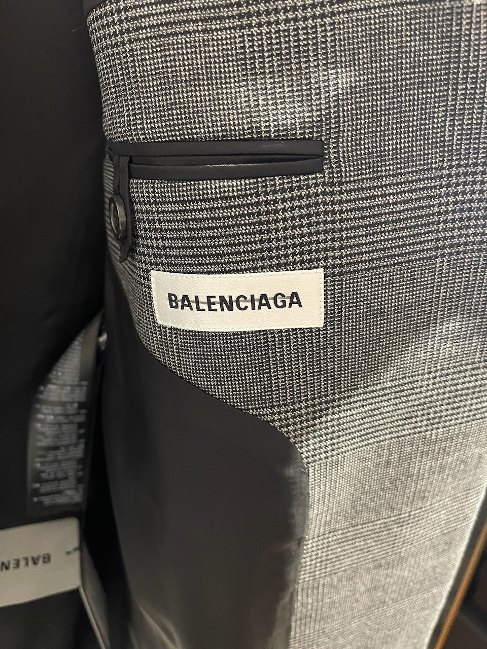 Veste Balenciaga grise T.42 NEUVE