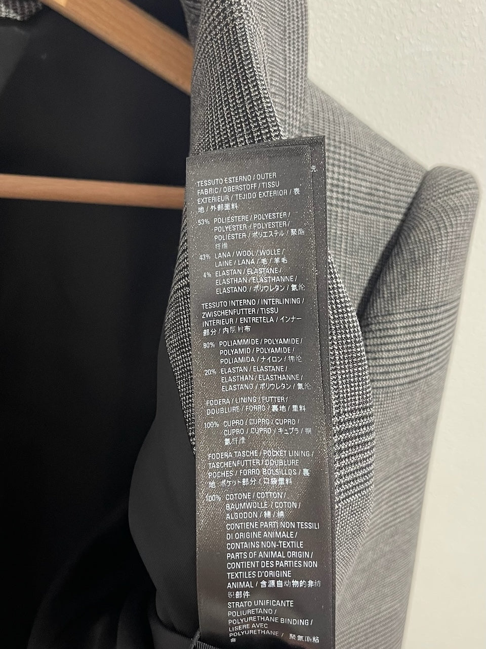 Veste Balenciaga grise T.42 NEUVE
