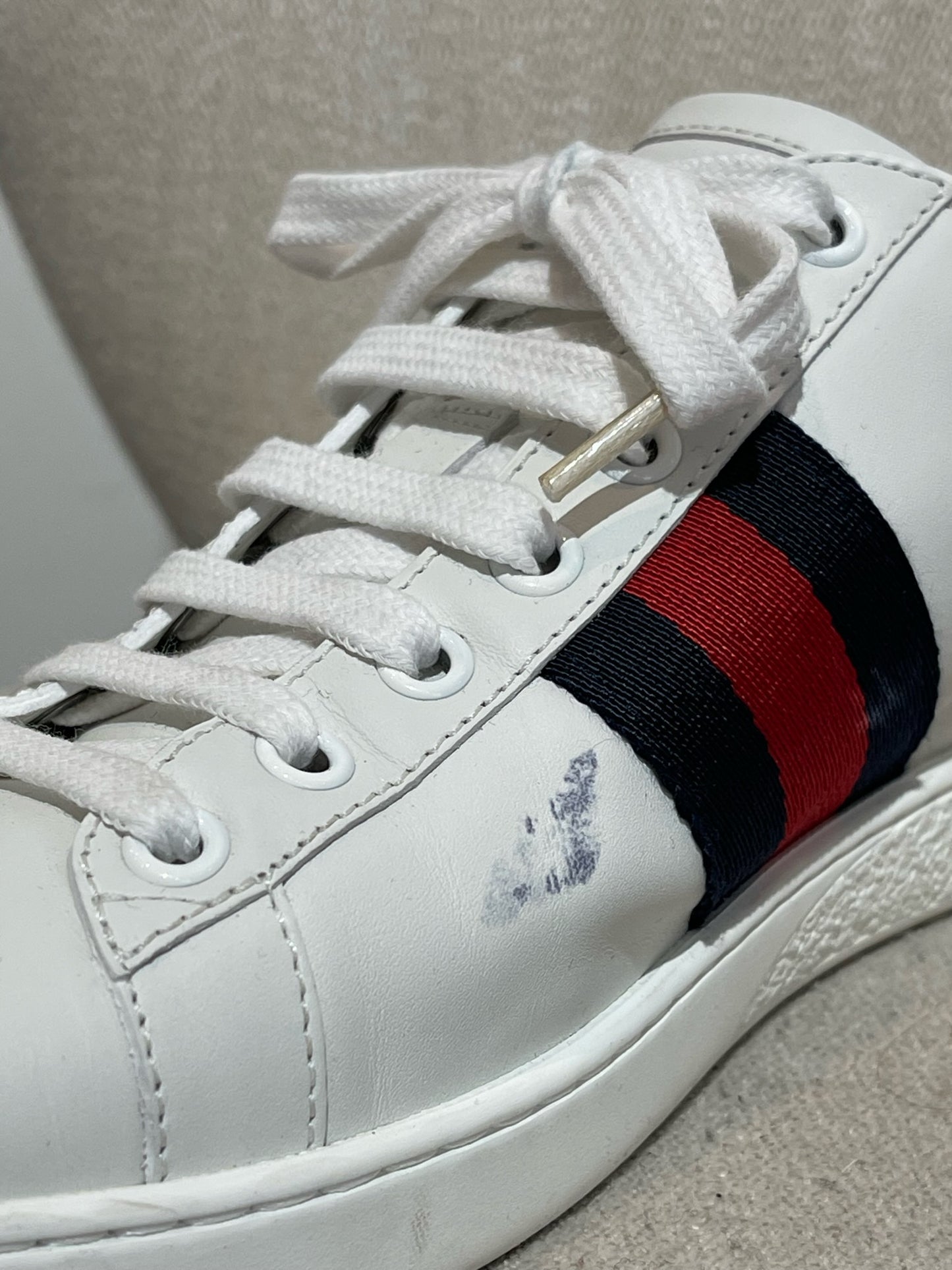 Baskets Gucci Ace T.37,5