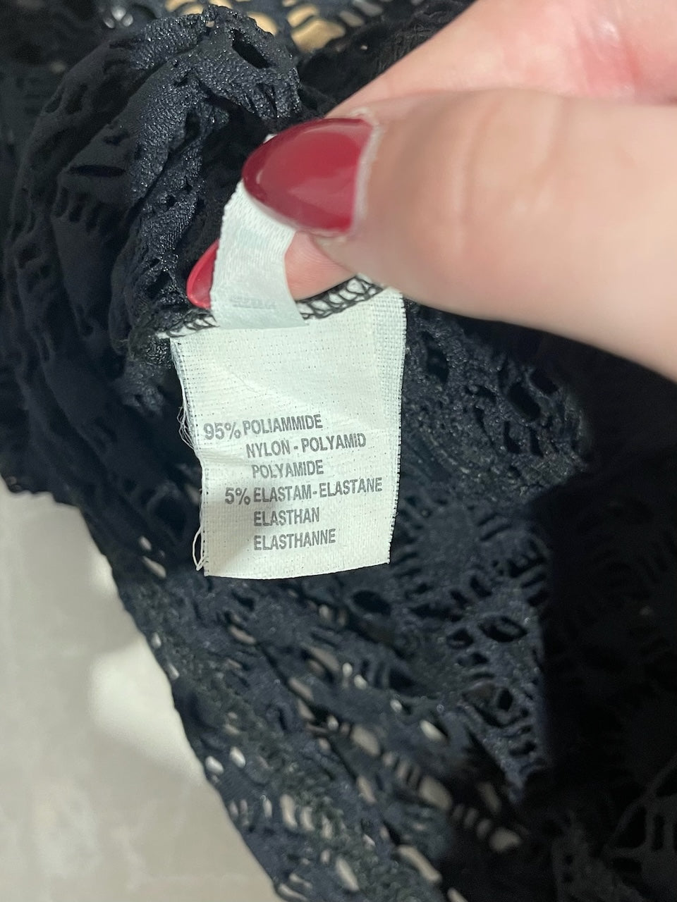 Top Dolce & Gabbana noir T.M