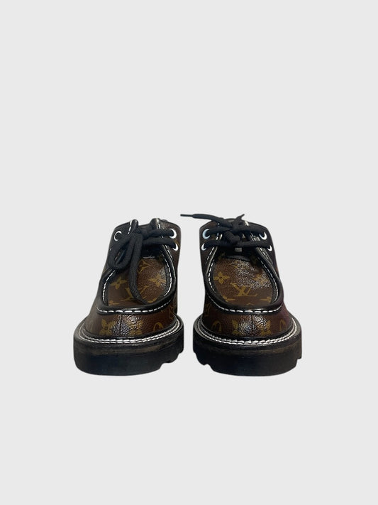 Derbies Louis Vuitton Beaubourg T.37