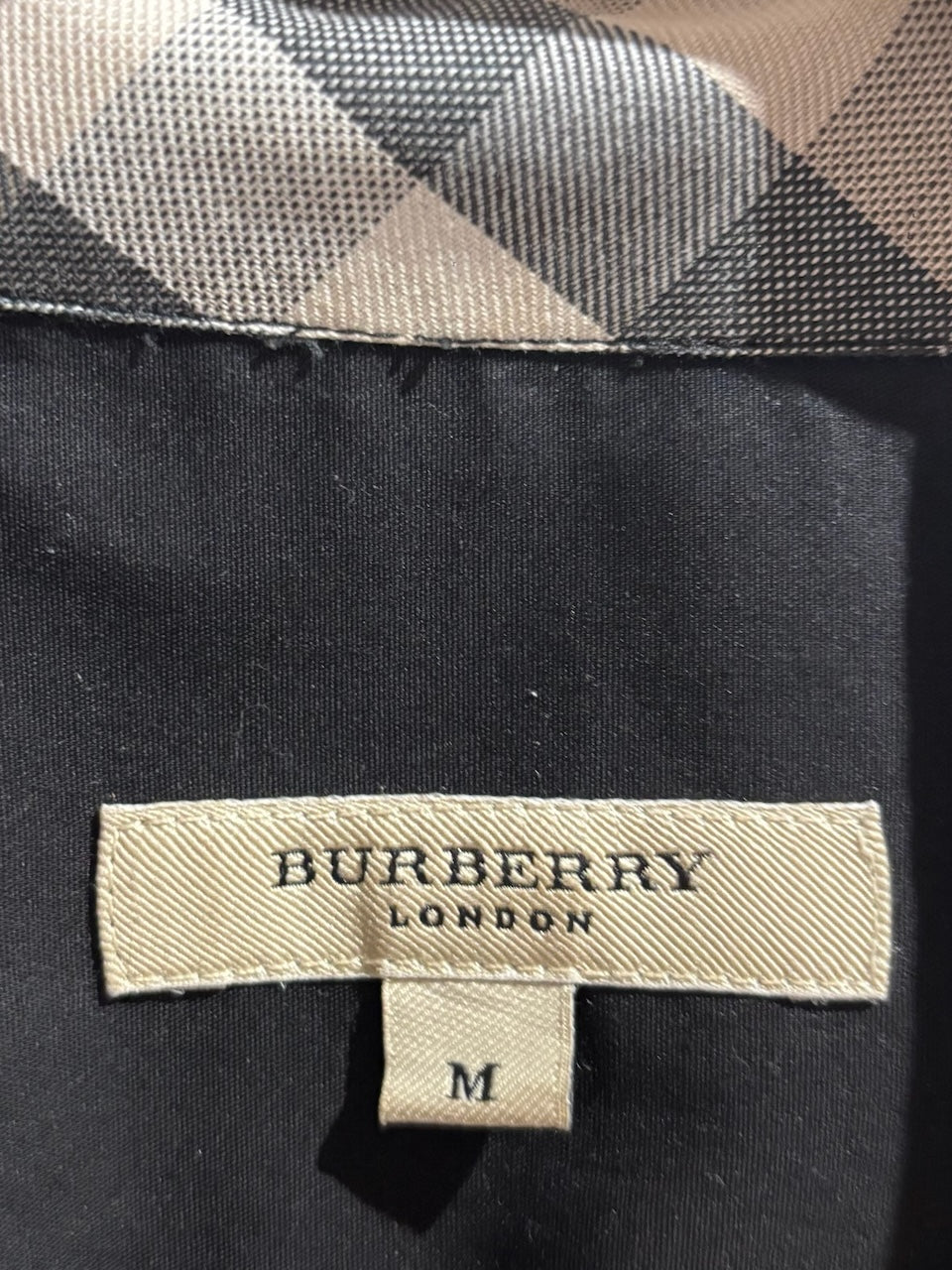Chemise Burberry noire T.M