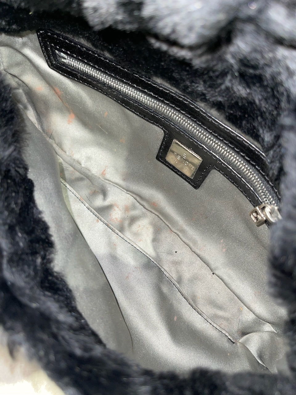 Sac Fendi Baguette fourrure