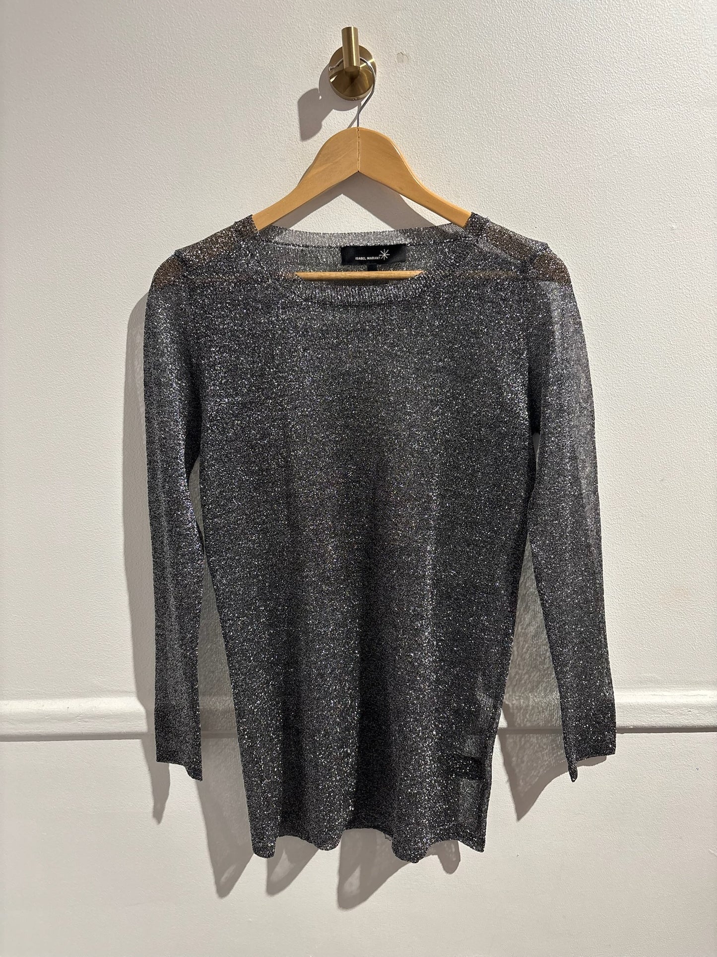 Top Isabel Marant argenté T.M