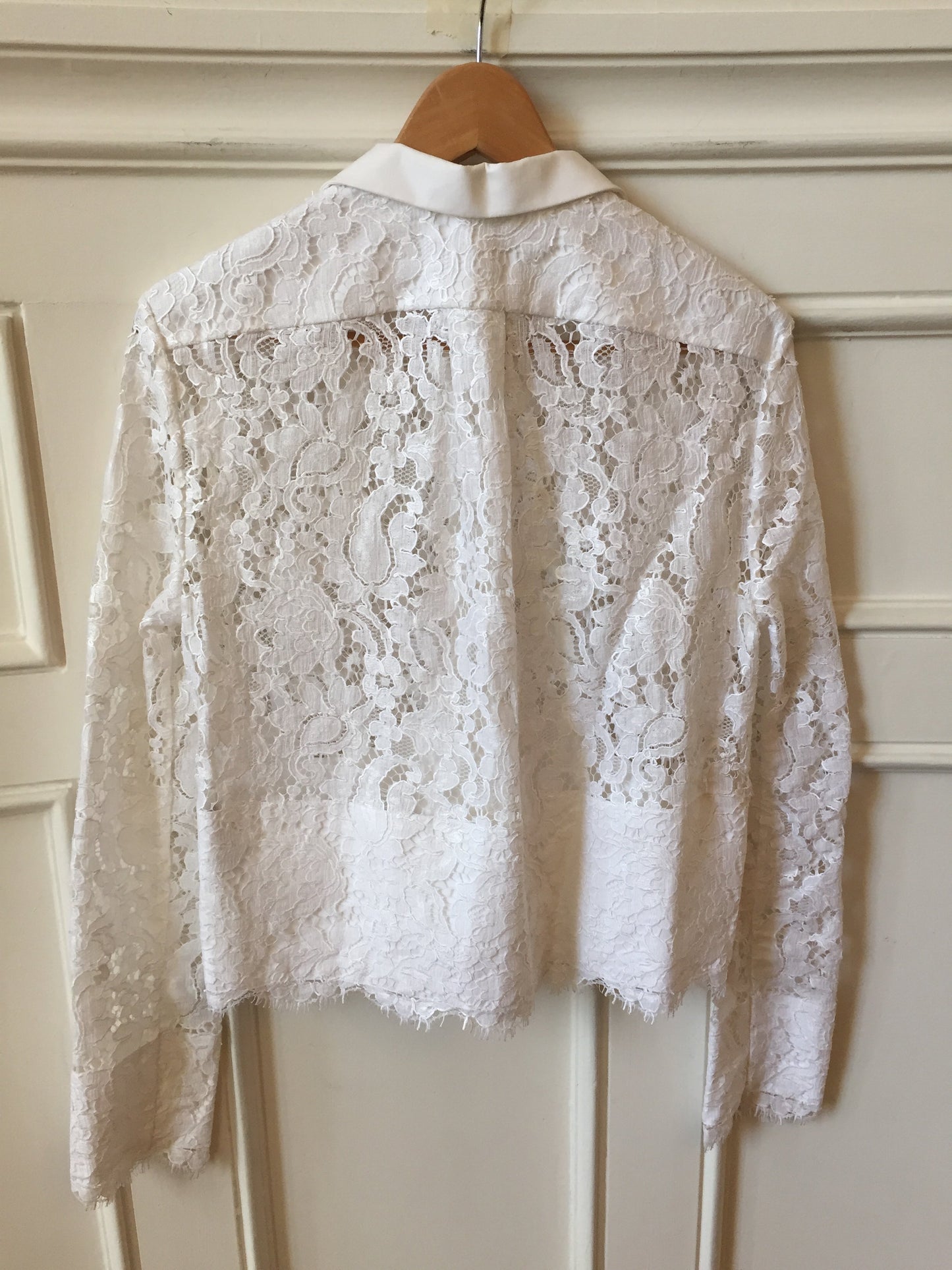 Chemise Balenciaga blanche T.38