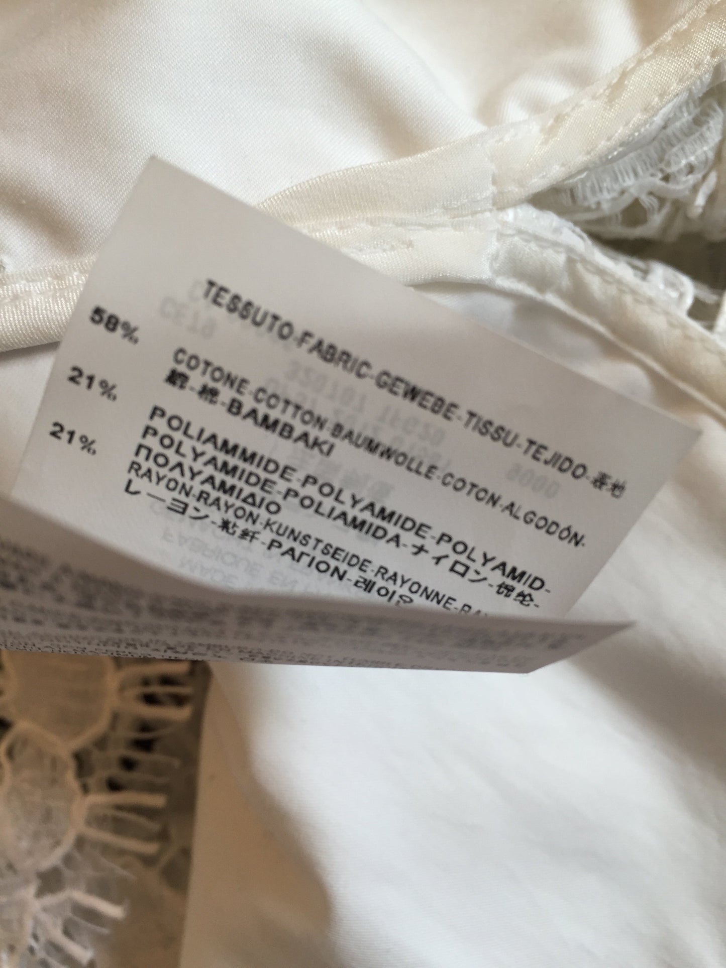 Chemise Balenciaga blanche T.38