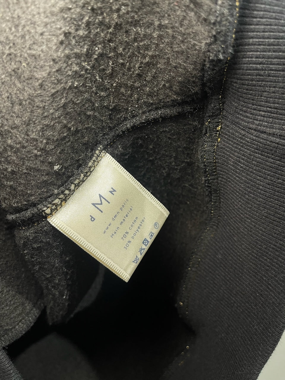 Sweat dMn noir T.S