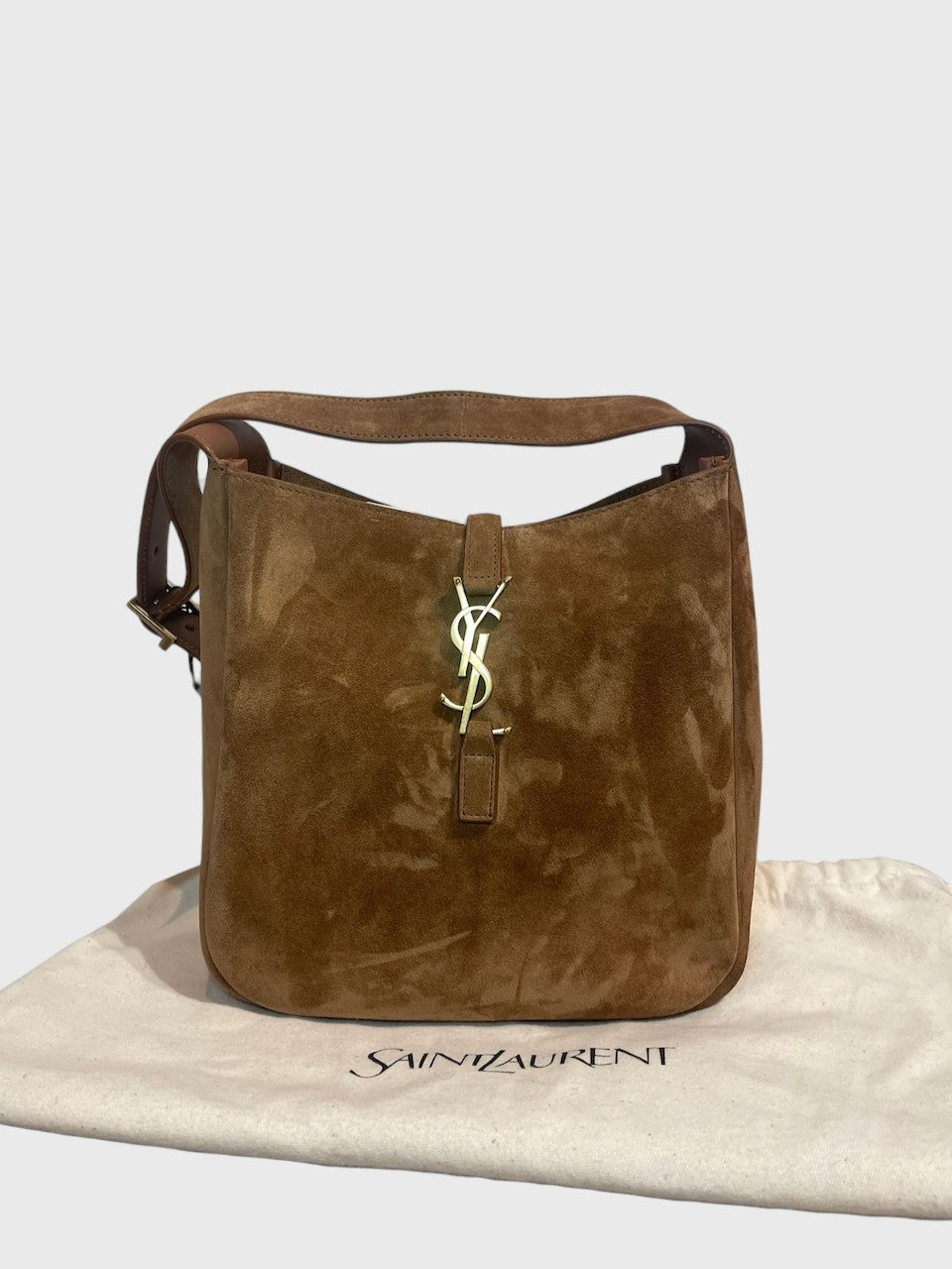 Sac Saint Laurent 5 à 7 caramel