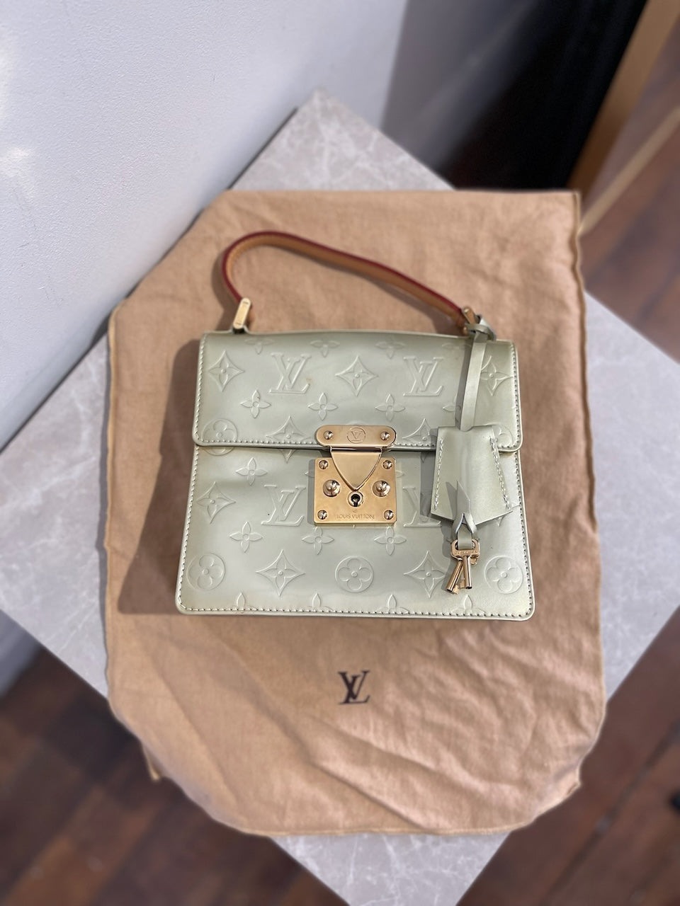 Sac Louis Vuitton Spring Street vert