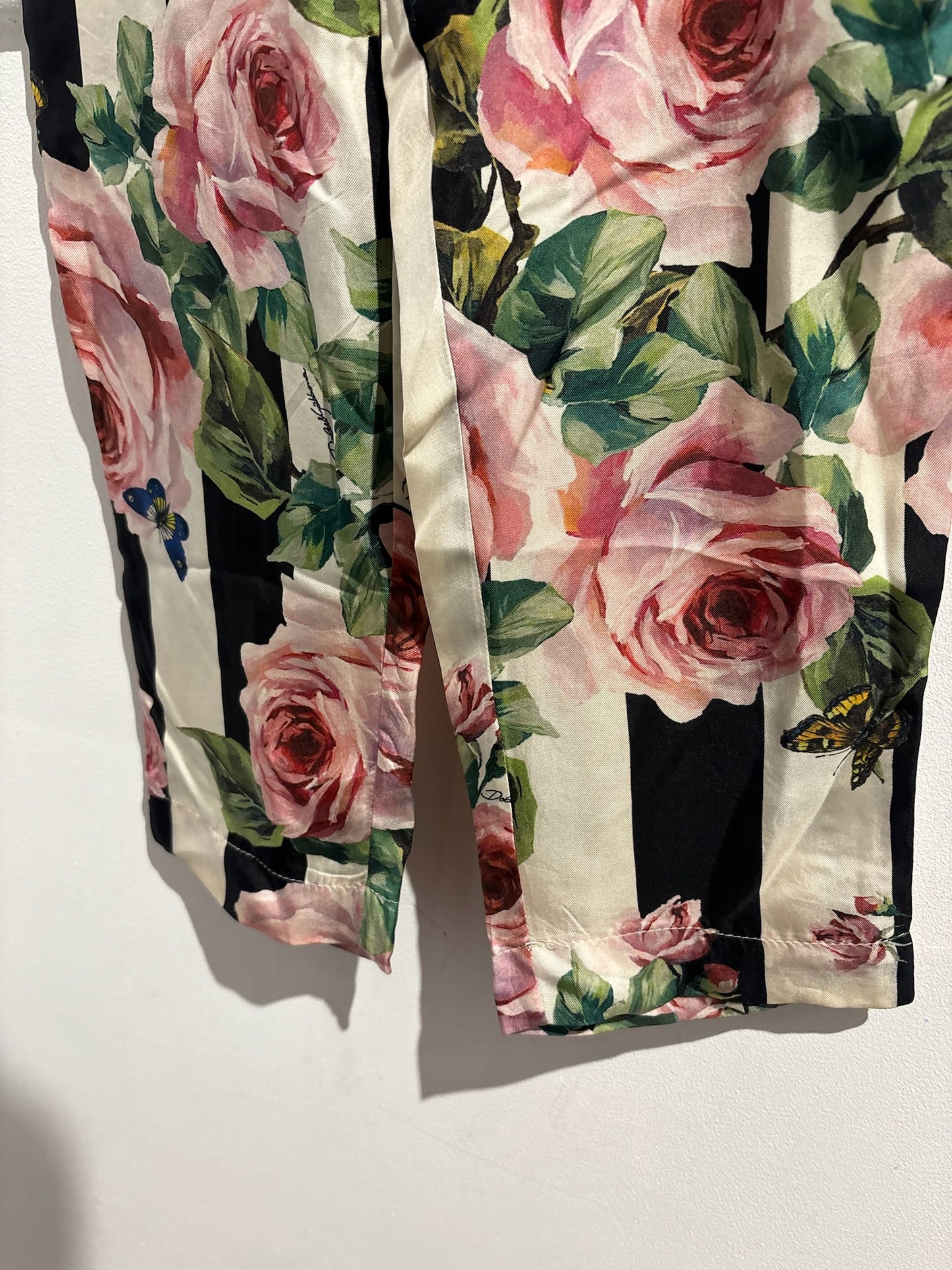 Pantalon Dolce & Gabbana rayé T.38