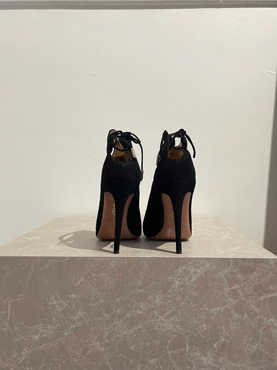 Bottines Aquazzura noires T.36