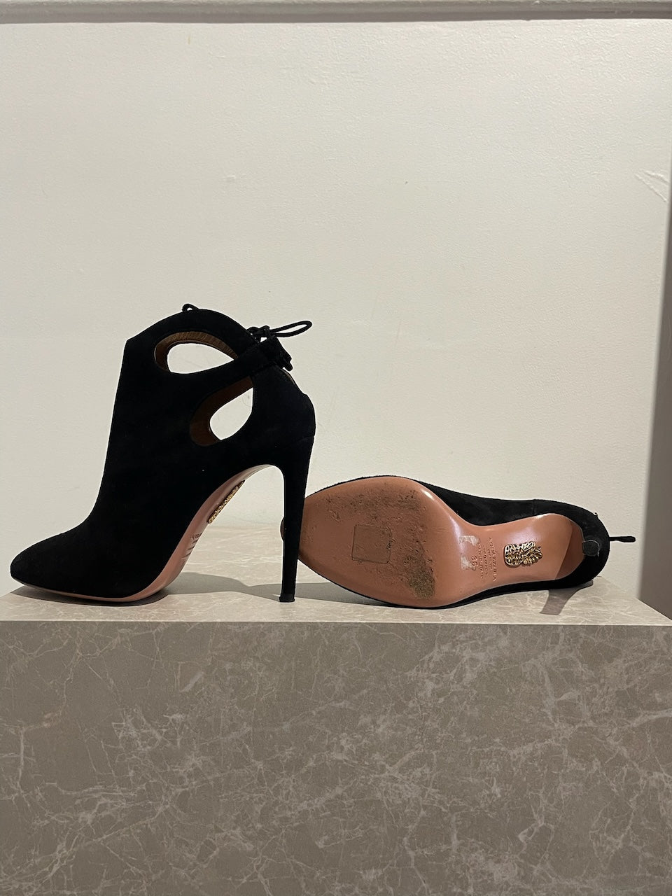 Bottines Aquazzura noires T.36