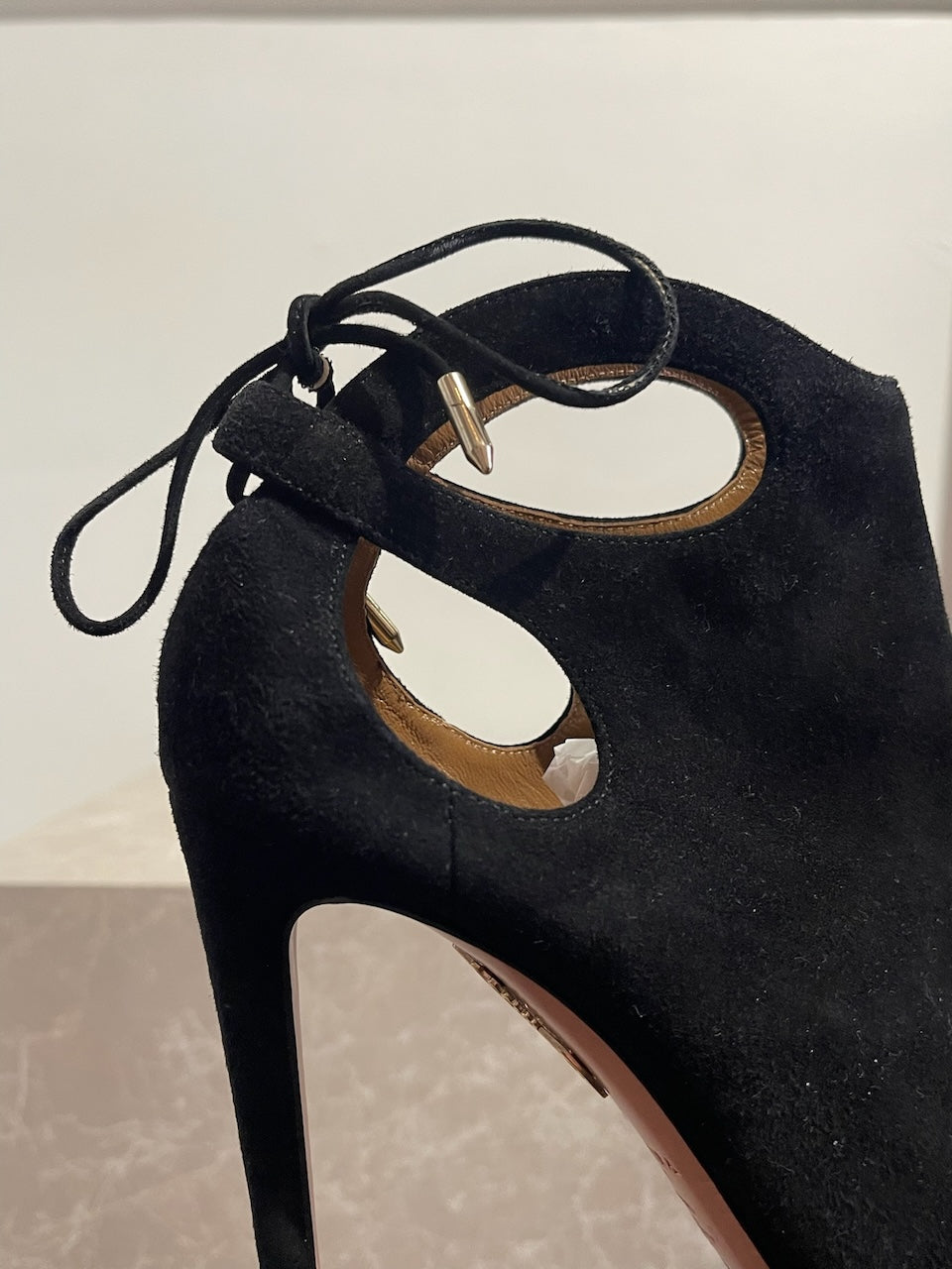 Bottines Aquazzura noires T.36