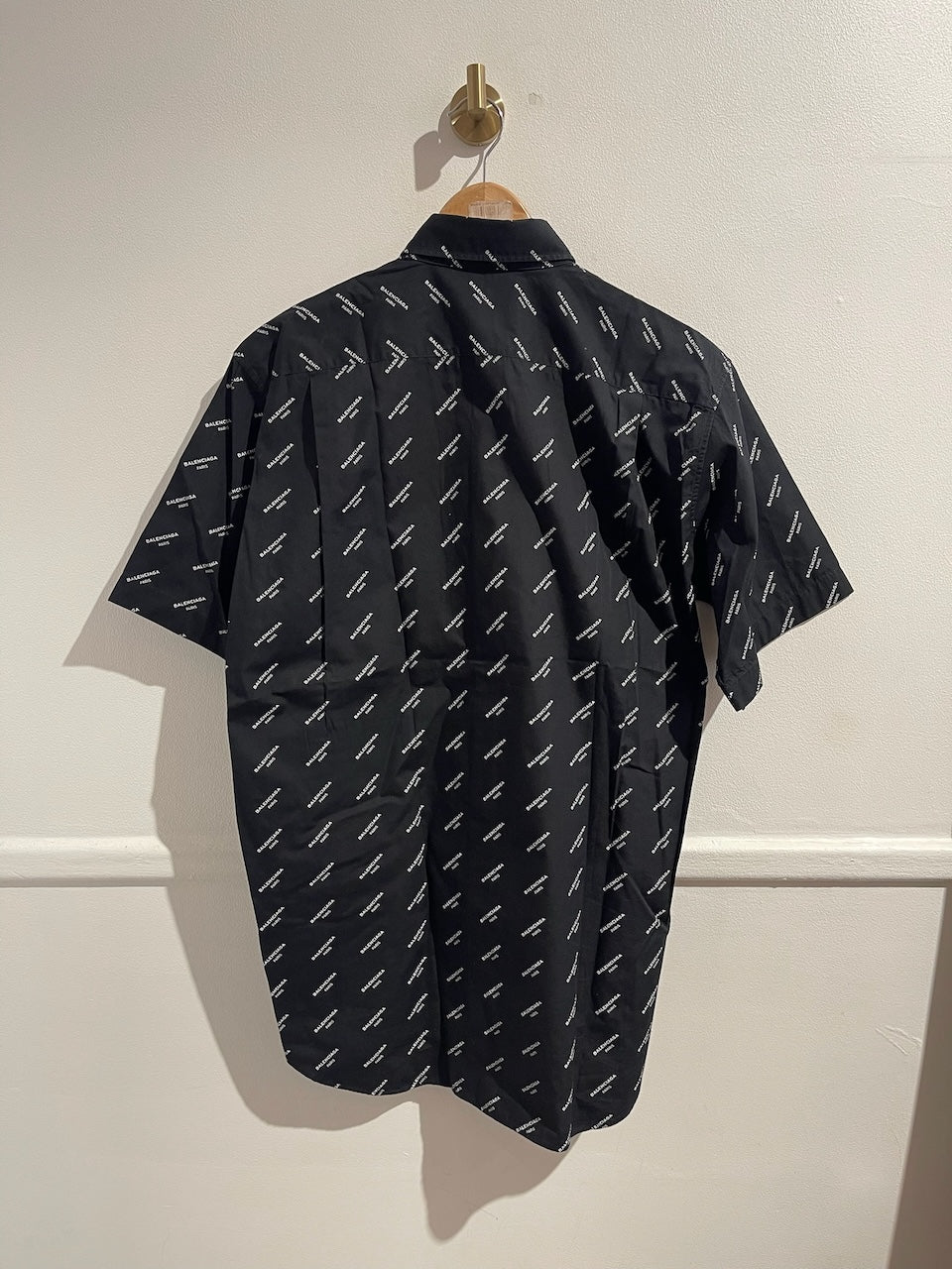 Chemise Balenciaga noire T.37