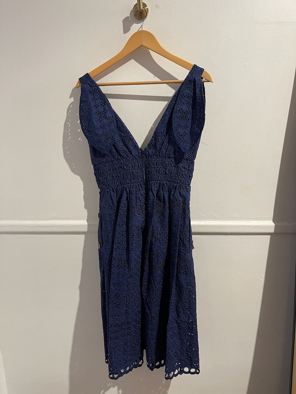 Robe Self Portrait bleue T.36
