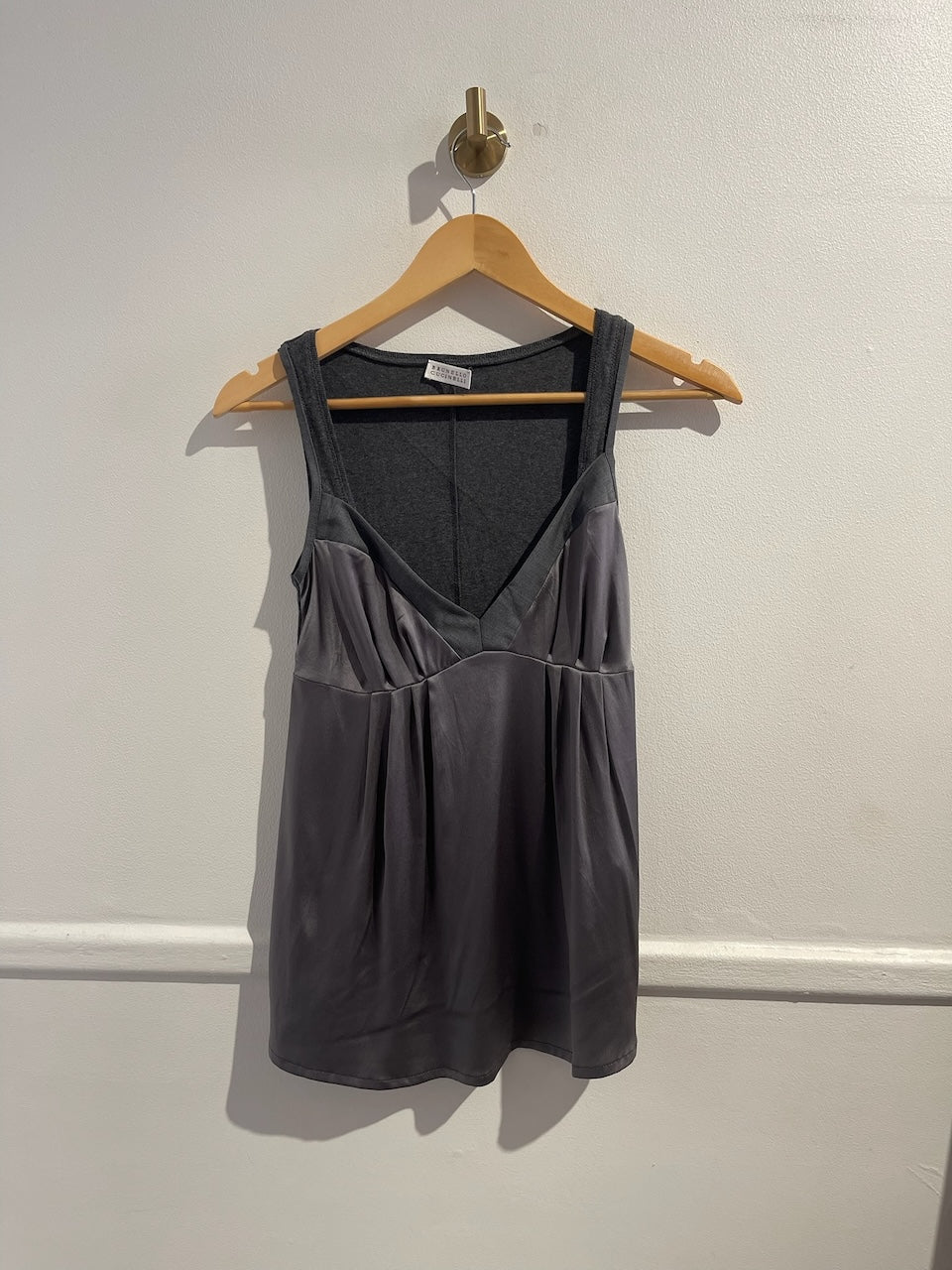 Top Brunello Cucinelli gris T.M