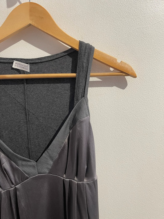 Top Brunello Cucinelli gris T.M