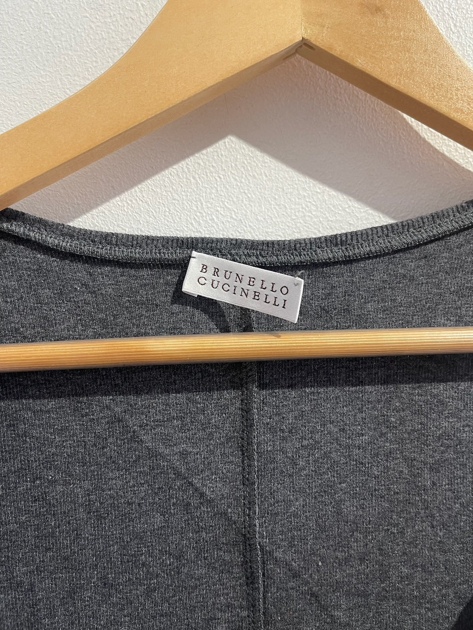 Top Brunello Cucinelli gris T.M