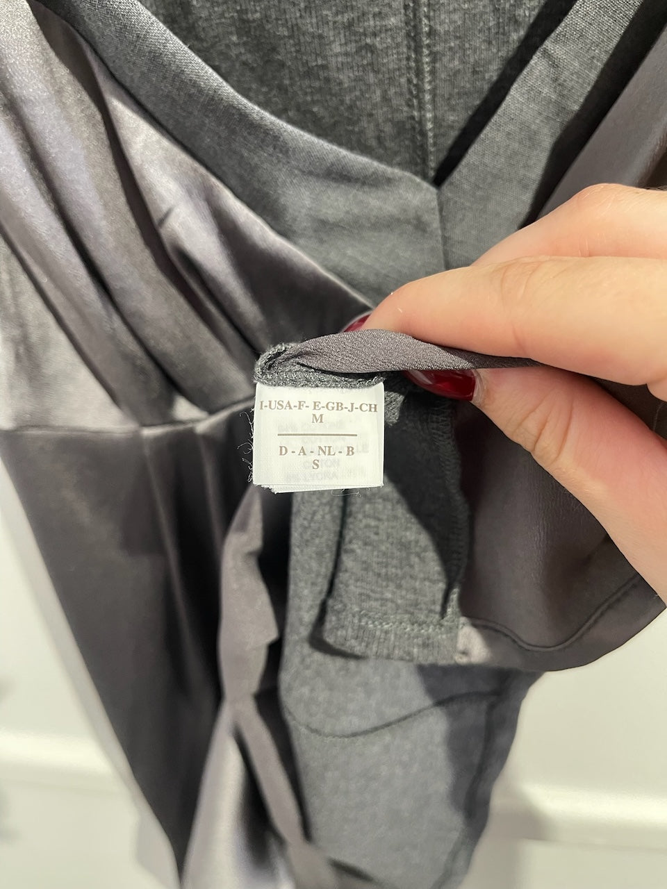 Top Brunello Cucinelli gris T.M