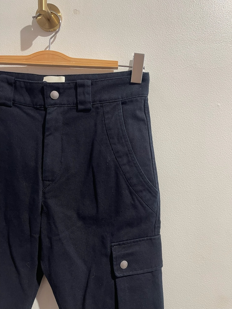 Pantalon Isabel Marant bleu marine T.36