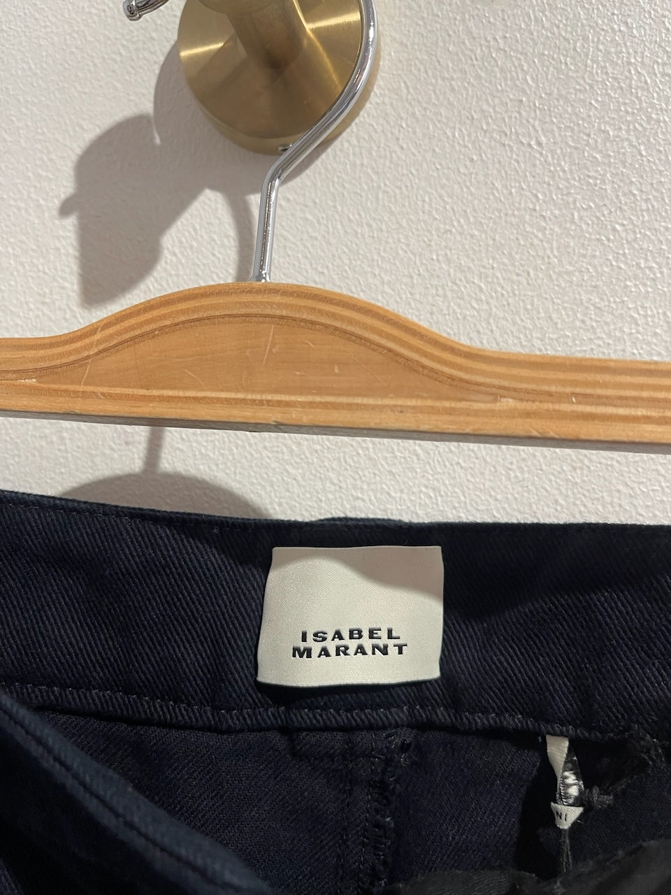 Pantalon Isabel Marant bleu marine T.36