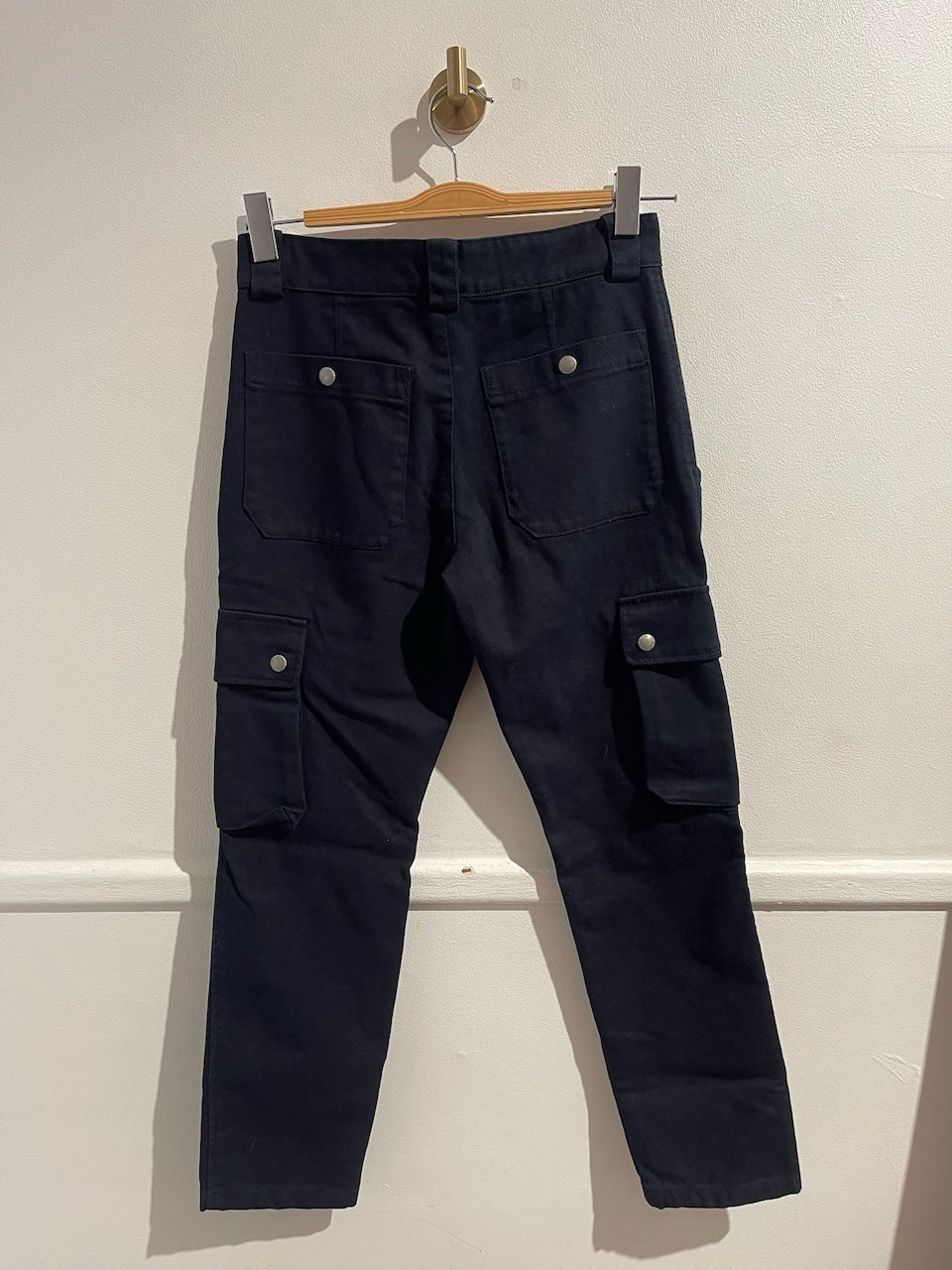 Pantalon Isabel Marant bleu marine T.36