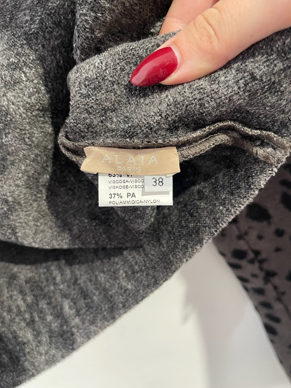 Gilet Alaia léopard T.34
