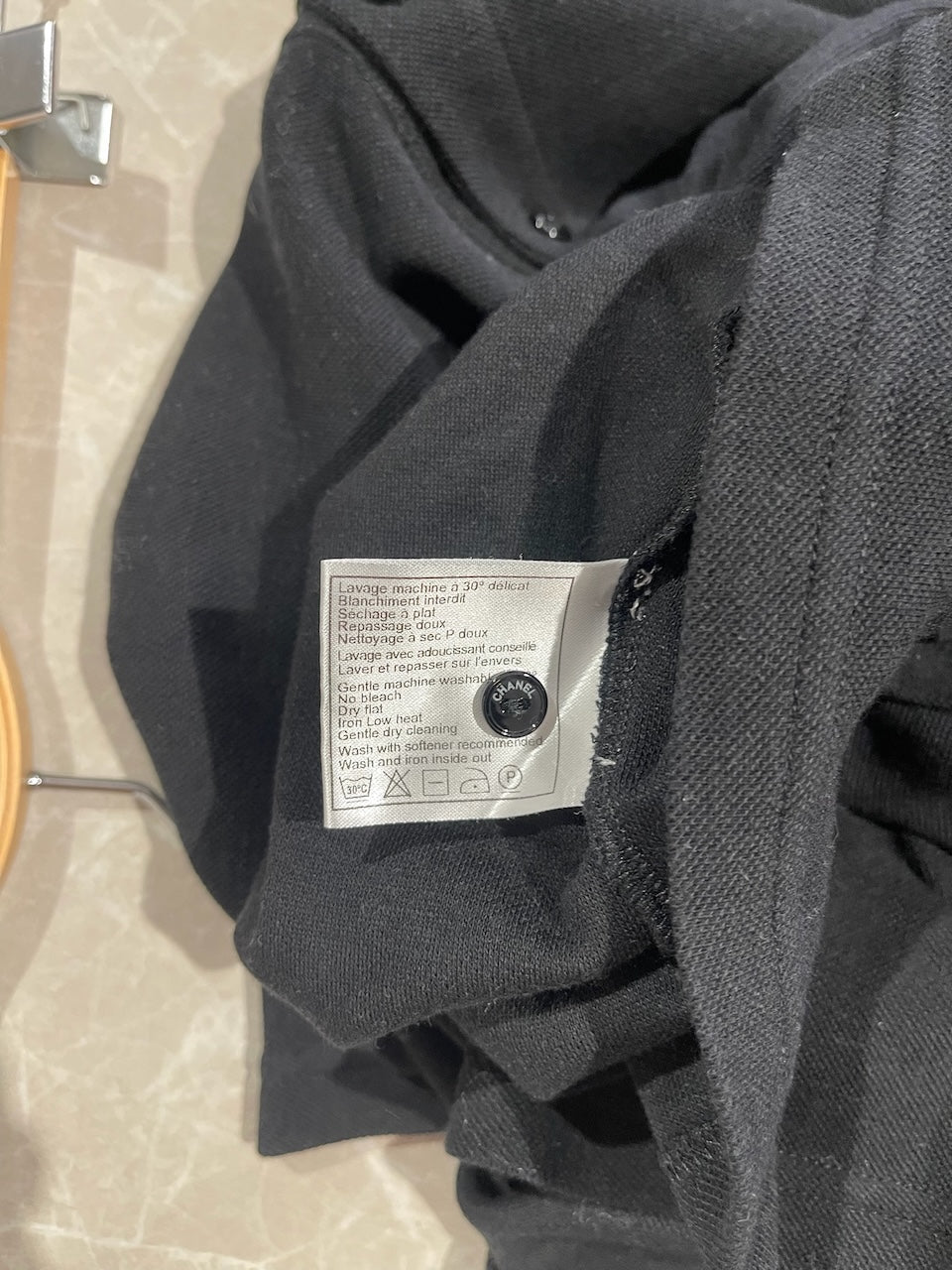 Polo Chanel noir T.L