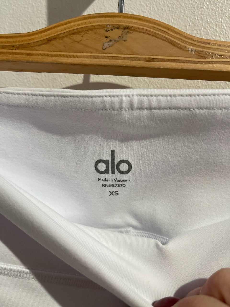 Legging capri Alo Yoga blanc T.XS