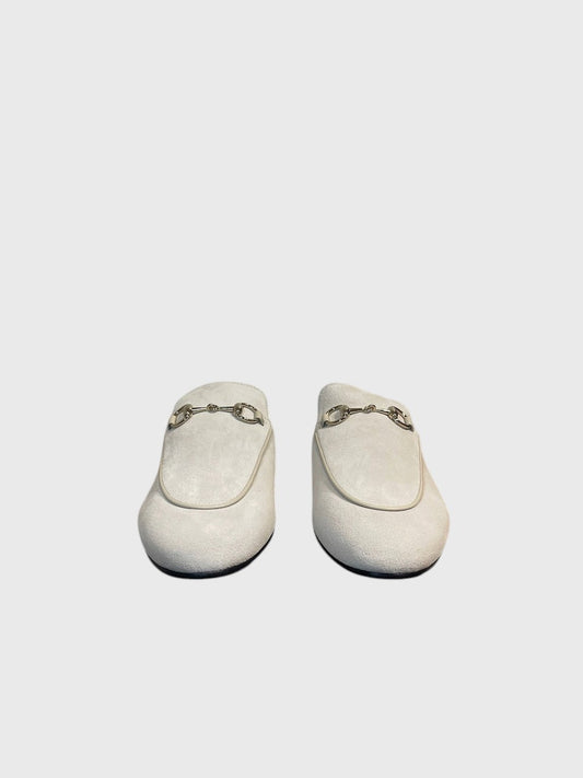 Mules Gucci Princetown grises T.37,5