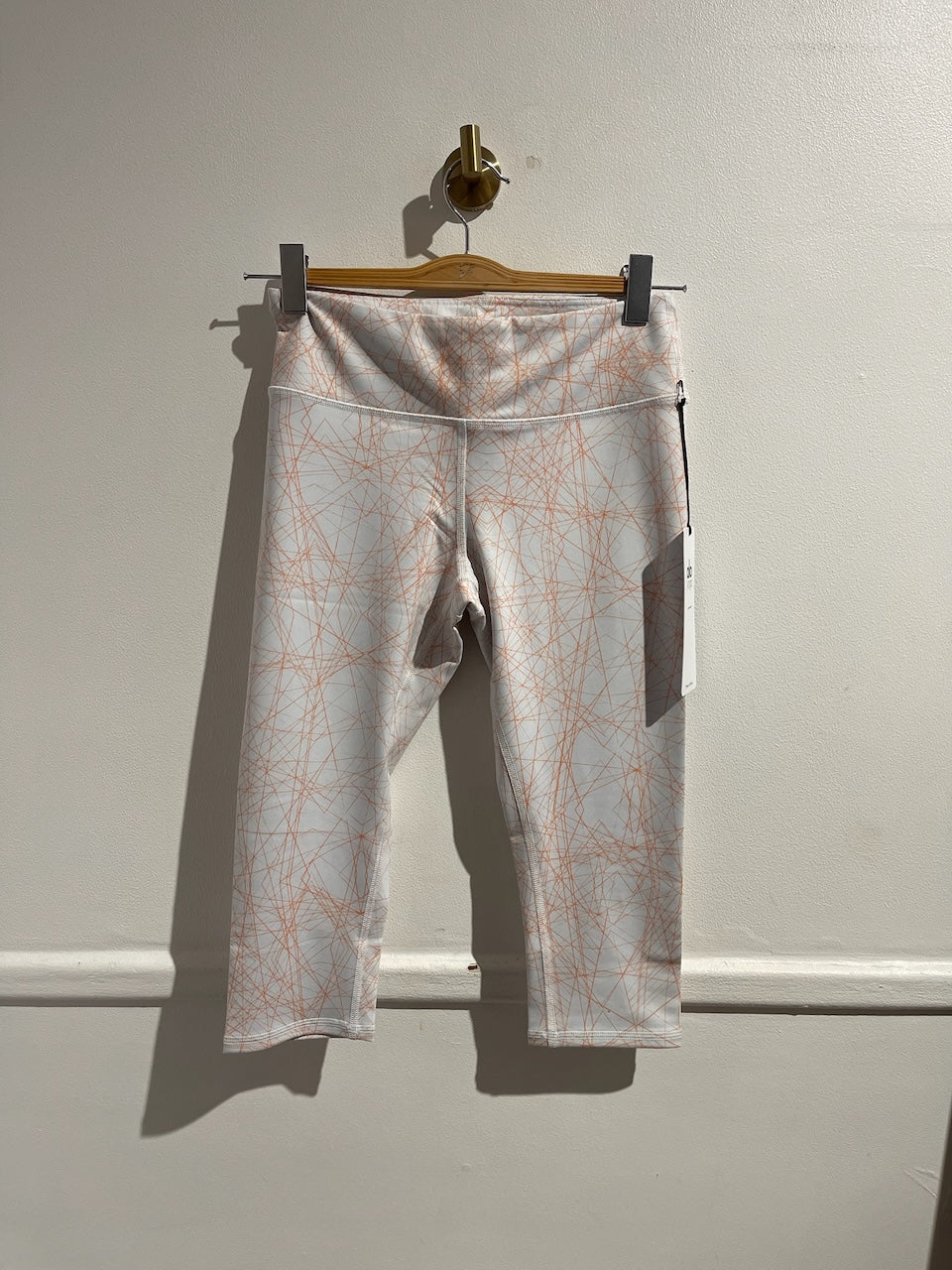Legging capri Alo Yoga blanc T.S NEUF