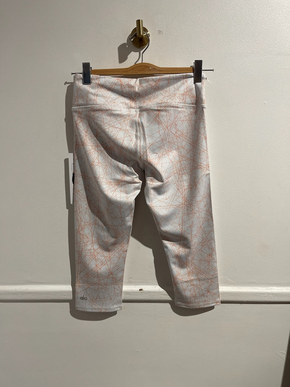 Legging capri Alo Yoga blanc T.S NEUF