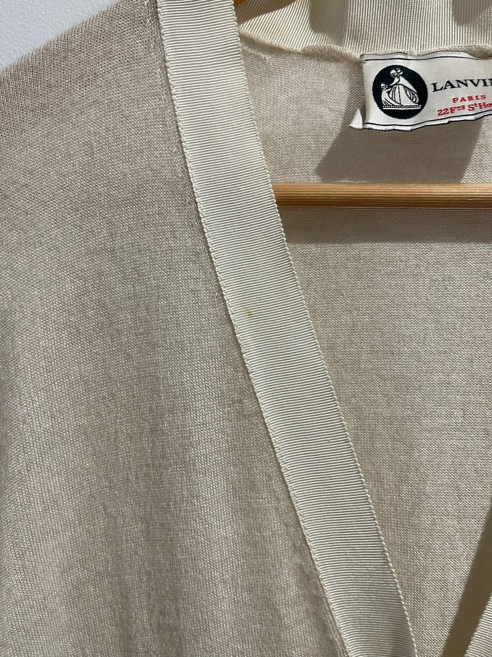 Gilet Lanvin beige T.S