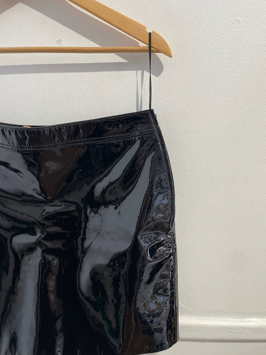 Jupe Saint Laurent noire T.42