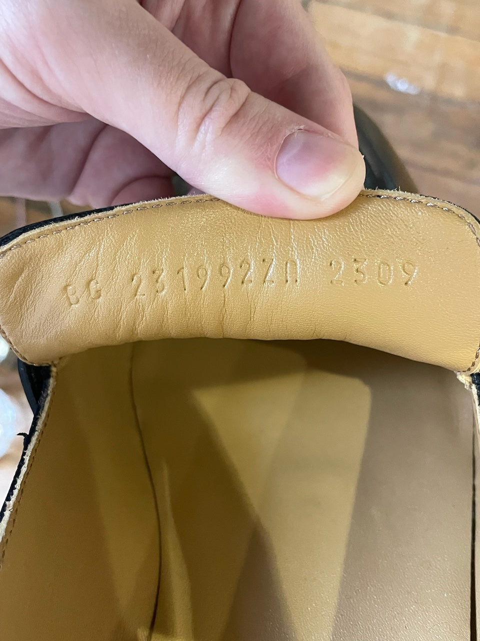 Mocassins Hermès noirs T.41