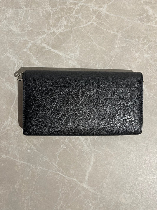 Portefeuille Louis Vuitton noir