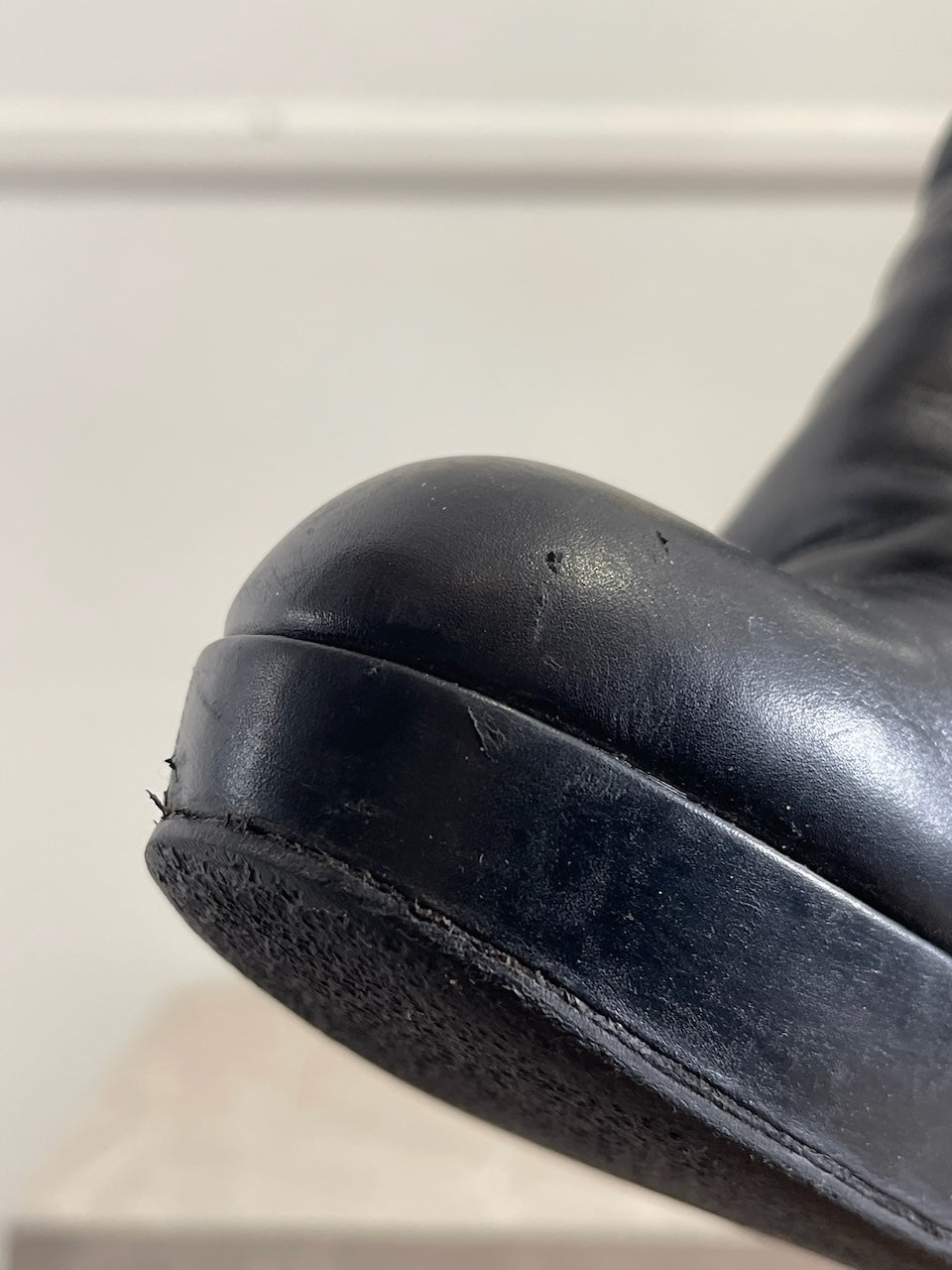 Bottes Yves Saint Laurent noires T.38