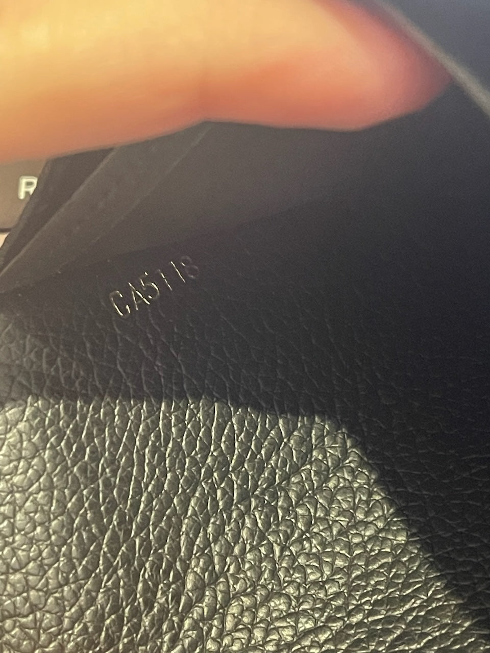 Portefeuille Louis Vuitton noir