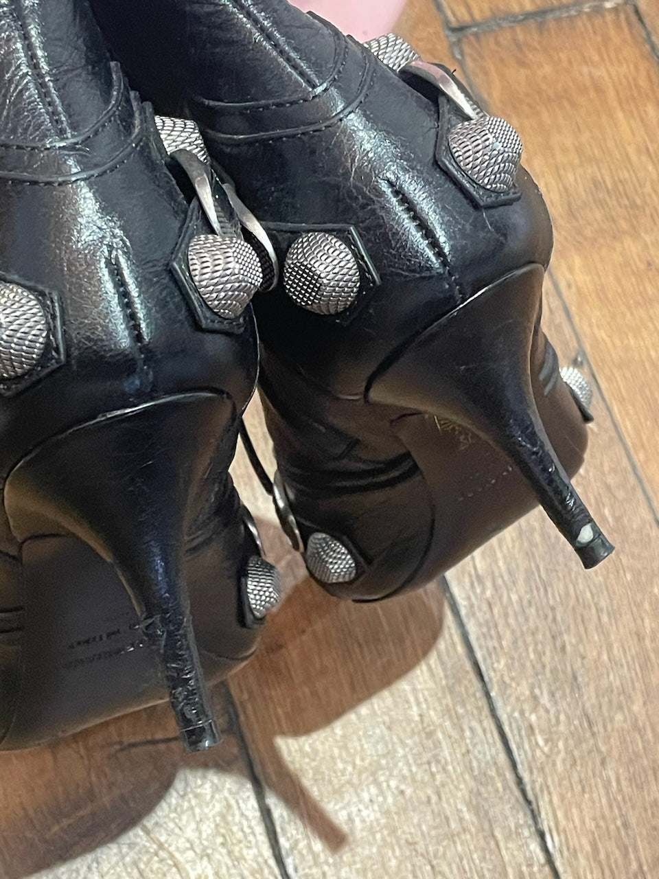 Bottines Balenciaga Cagole T.37