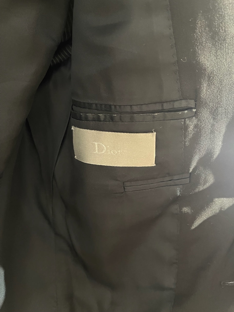 Veste Dior Homme noir T.36
