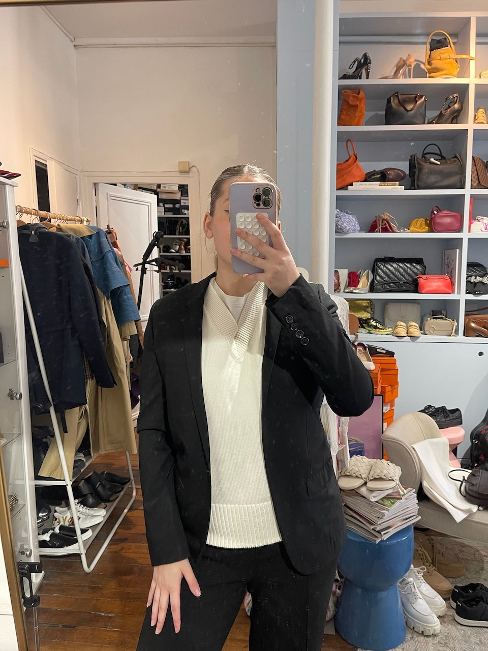 Veste Dior Homme noir T.36
