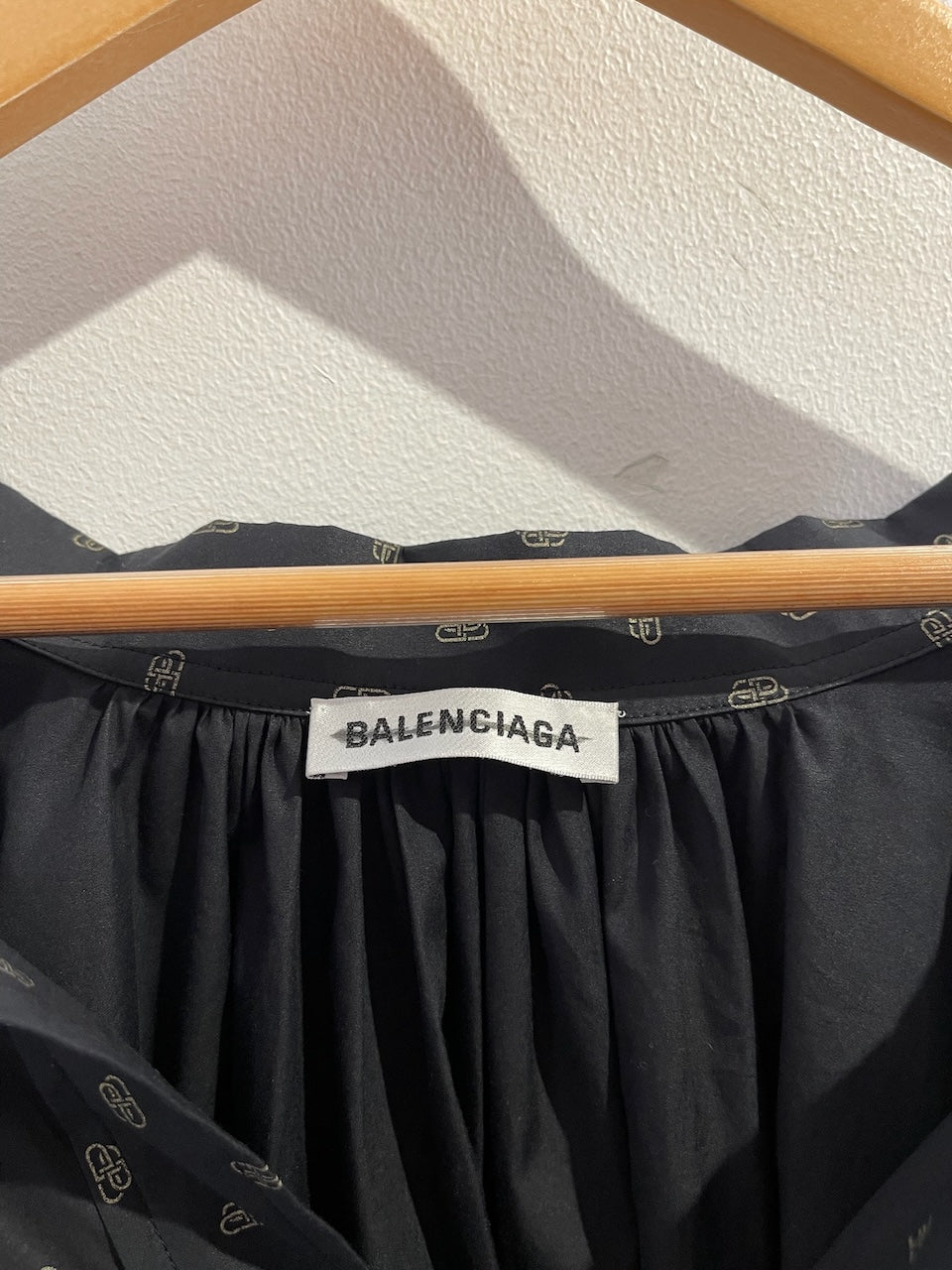 Chemise Balenciaga noire T.34