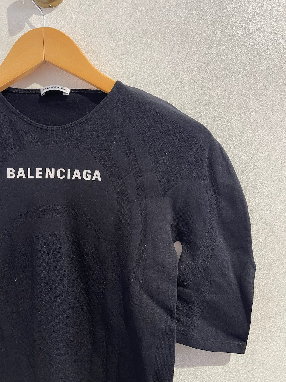 T-shirt Balenciaga noir T.38