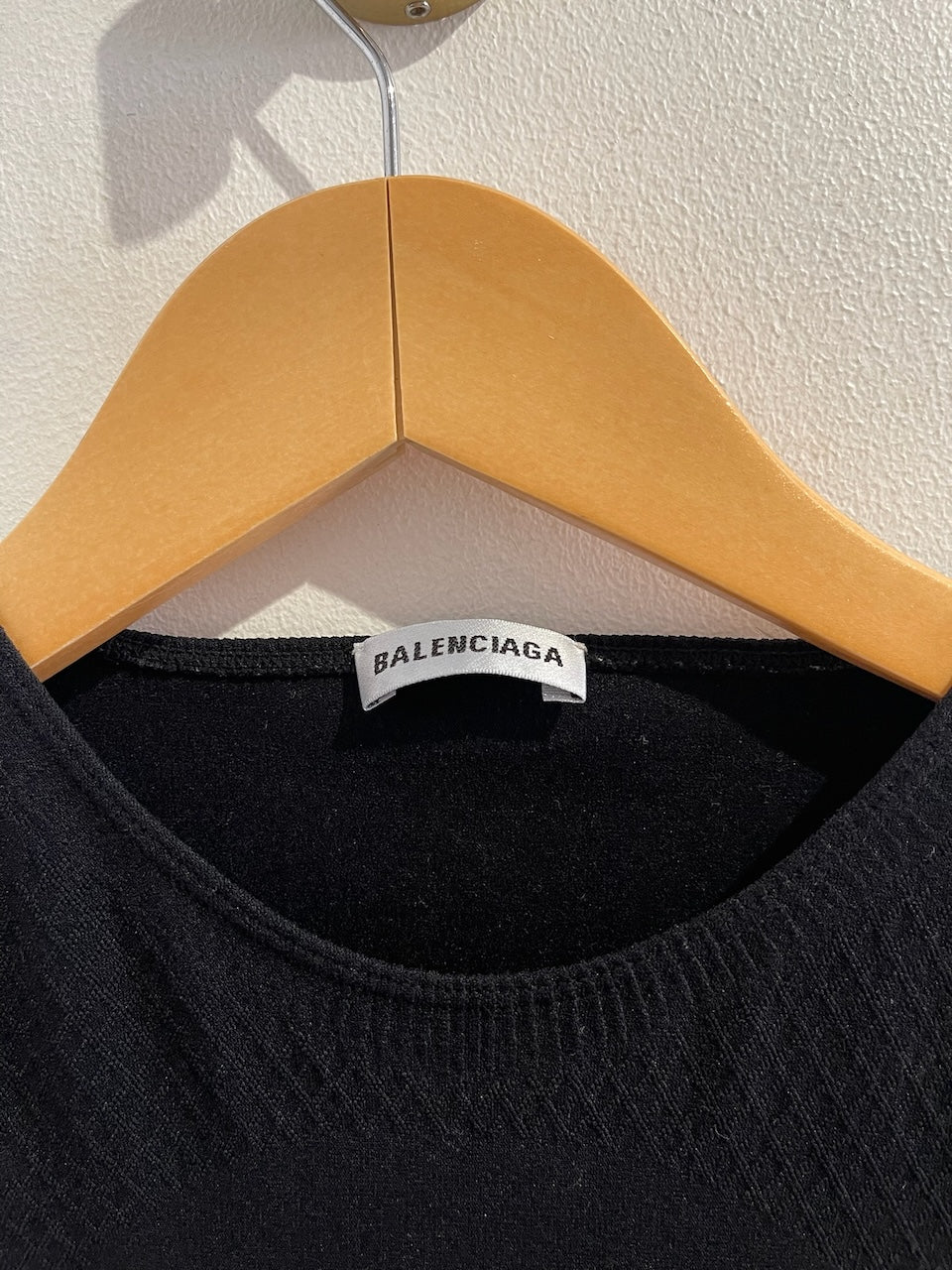 T-shirt Balenciaga noir T.38