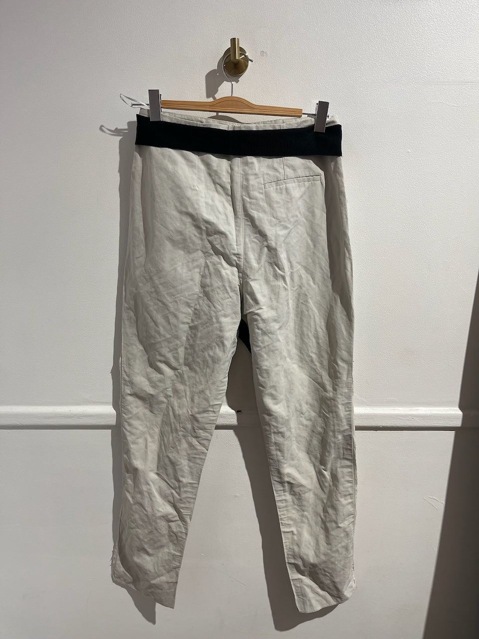 Pantalon Lanvin blanc T.38